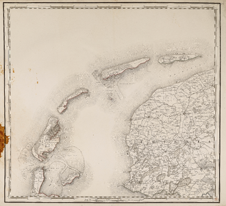  Choro-Topographische Kaart der Noordelijke Provincien van het Koningrijk der Nederlanden. 1:115.200 (blad 6)