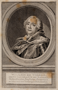  Portret van Willem IV van Oranje-Nassau (1711-1751)