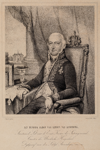  Portret van Jan Hendrik, baron van Lynden van Lunenburg (1765-1854)