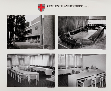  Serie foto's van 45 raadzalen en gemeentehuizen in de provincie Utrecht: gemeente Amersfoort