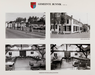  Serie foto's van 45 raadzalen en gemeentehuizen in de provincie Utrecht: gemeente Bunnik