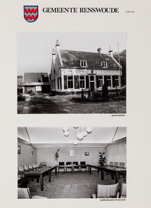  Serie foto's van 45 raadzalen en gemeentehuizen in de provincie Utrecht: gemeente Renswoude