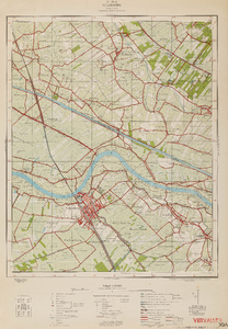  Topografische kaart 1:25.000, blad 39A (Culemborg)