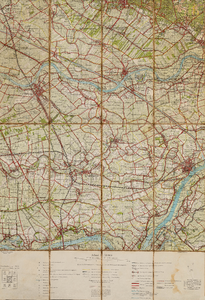  Topografische kaart 1:50.000, blad 39W