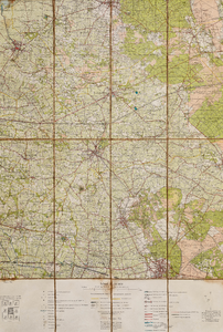  Topografische kaart 1:50.000, blad 32O