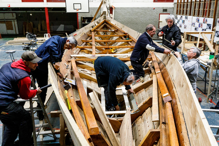  Voortgang schip