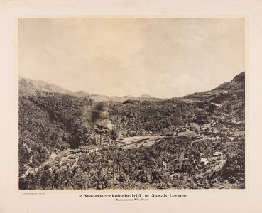 49 49. Staatssteenkolenbedrijf te Sawah-Loento. (Sumatra’s Westkust)