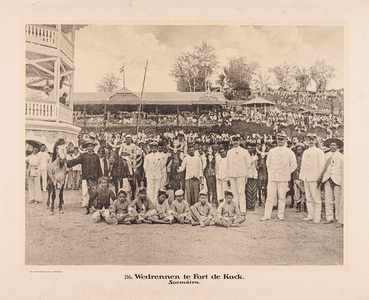 116 116. Wedrennen te Fort de Kock. Soemàtra.
