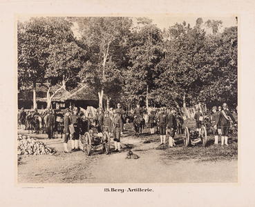 125 125. Berg – Artillerie.