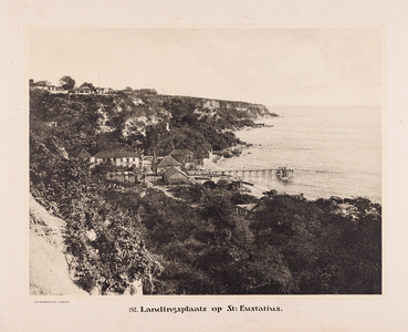 152 152. Landingsplaats op St: Eustatius.
