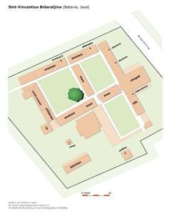 Map of Sint-Vincentius Bidaratjina camp in Batavia (Java) &lt;a href=&quot;http://files.archieven.nl/968/f/kampen/javabataviasintvincentius.pdf&quot; target=&quot;_blank&quot;&gt;(pdf)&lt;/a&gt;
