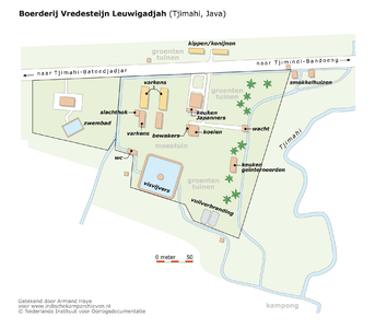 Map of Vredesteijn farm near Leuwigadjah and Tjimahi (Java) &lt;a href=&quot;http://files.archieven.nl/968/f/kampen/javatjimahivredesteijn.pdf&quot; target=&quot;_blank&quot;&gt;(pdf)&lt;/a&gt;