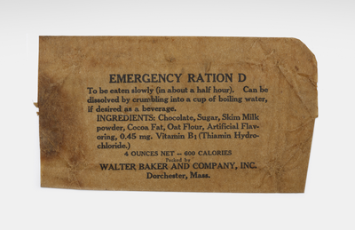 Contents of a Red Cross food package, received in Tjideng Camp in 1944.&lt;br/&gt;NIOD Collectie 417-246a