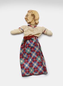 Puppet, made and used in puppet shows in ADEK Camp.&lt;br/&gt;NIOD Collectie 417-425